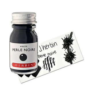 Tinta estilográfica embotellada J. Herbin - Perla negra (perla negra) - 10 ml - H115-09 - Imagen 1 de 3