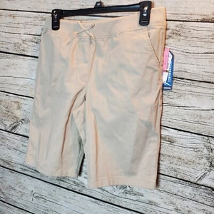 Nautica School Uniform Khaki Shorts Size 14.5 Plus - Picture 1 of 8