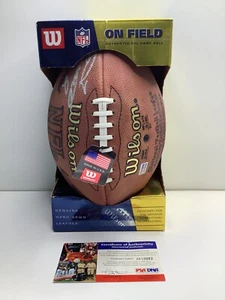 2002 Tim Couch PSA Autographed Wilson Official NFL On Field Authentic Game Ball - Picture 1 of 10