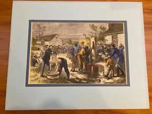Thomas Nast American, 1840-1902 The Halt (The Drink of Water), October 1, 1864 - Picture 1 of 12
