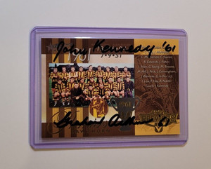 HAWTHORN - GRAHAM ARTHUR JOHN KENNEDY SNR SIGNED 1961 PREMIERSHIP COMMEMORATIVE