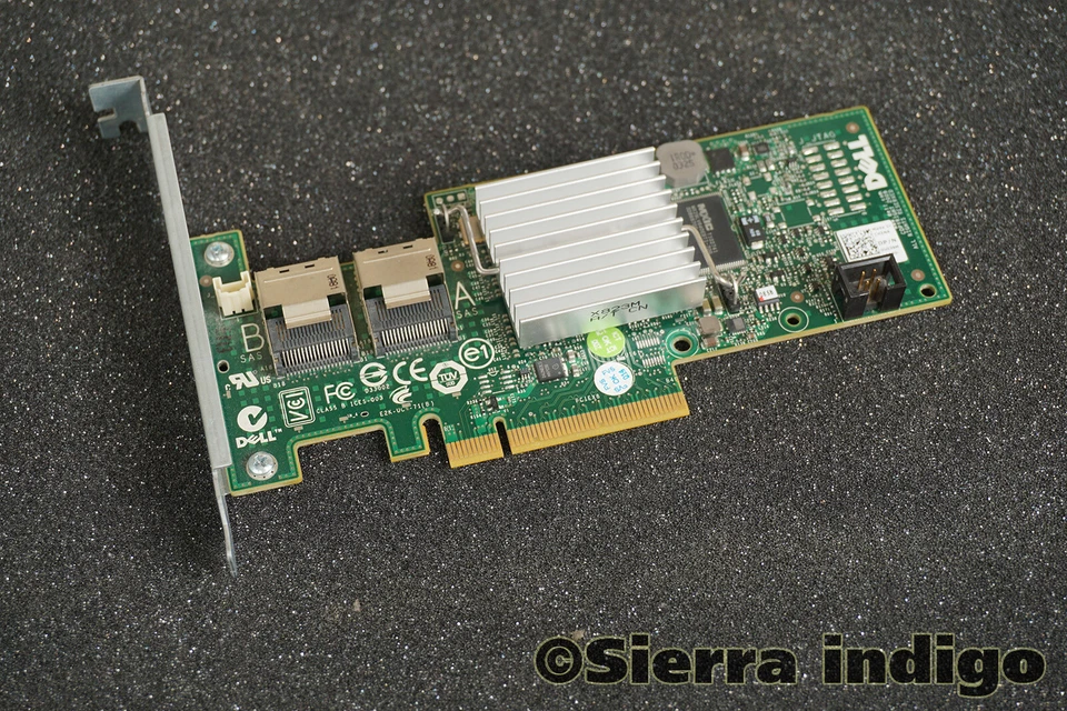 U039M 0U039M Dell PERC H200 SAS PCIe Raid Controller Card - Image 1 of 1