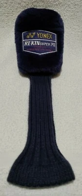 YONEX REKIN Super FL Titanium ~ 5 Wood Golf Club Head Cover ~ (PURPLE) FREE SHIP - Imagem 1 de 4