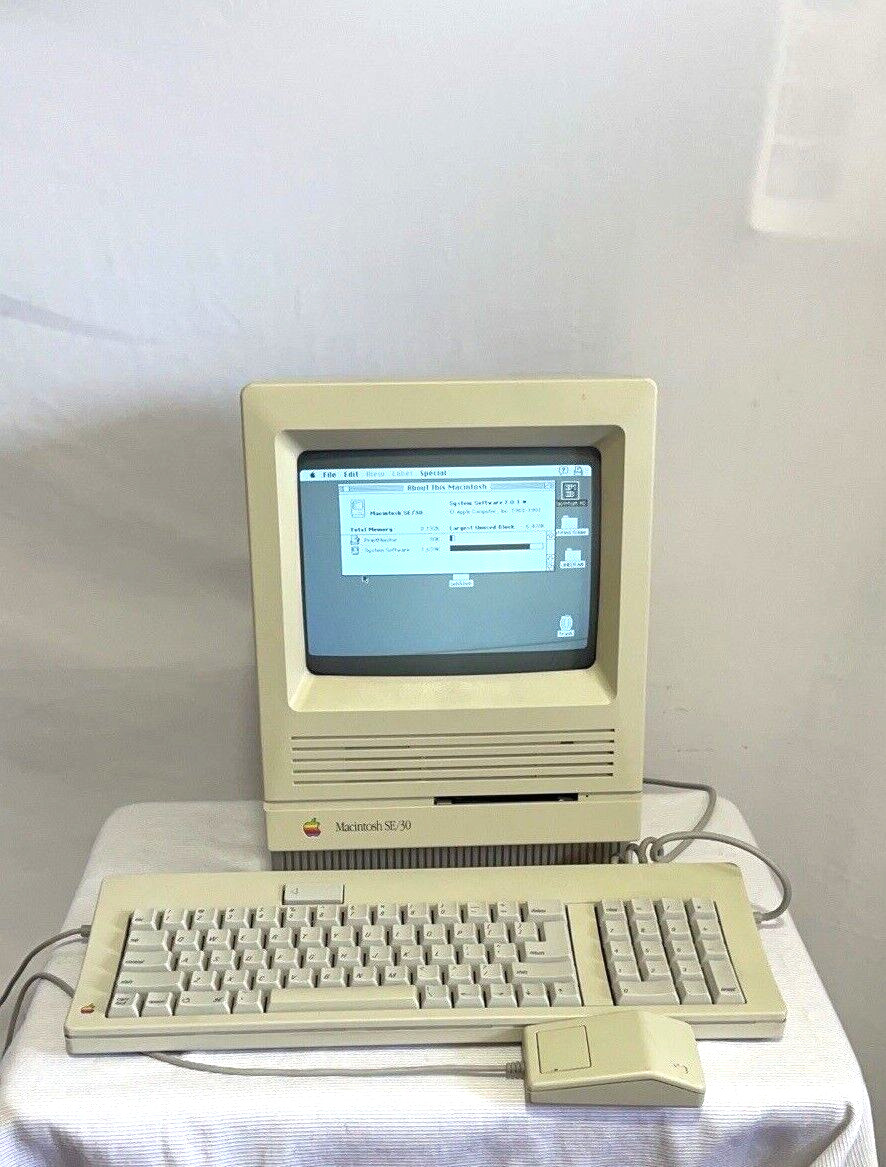 Apple Macintosh SE Vintage Home Computers for sale - eBay Apple Macintosh SE Vintage Home Computers for sale - eBay