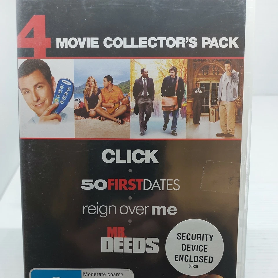 CLICK + 50 FIRST DATES + REIGN OVER ME + MR. DEEDS - Image 1 of 1
