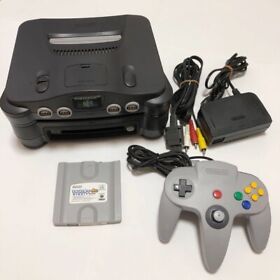 Nintendo 64DD Console N64 Main Unit Sim City Operation Item Party Set