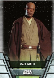MACE WINDU / Star Wars Holocron Series (Topps 2020) BASE Trading Card JEDI-11 - Picture 1 of 2