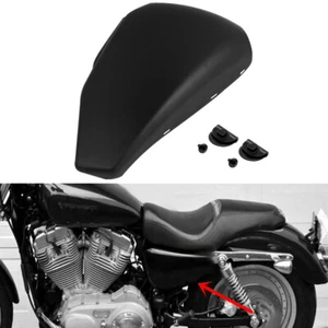 Left Side Battery Cover for 04-13 Harley Sportster XL 1200 Iron 883 Matte Black - Picture 1 of 12