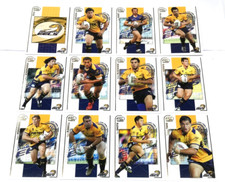 2005 SELECT NRL POWER CARD BASE CARD FULL TEAM SET PARRAMATTA EELS (12)