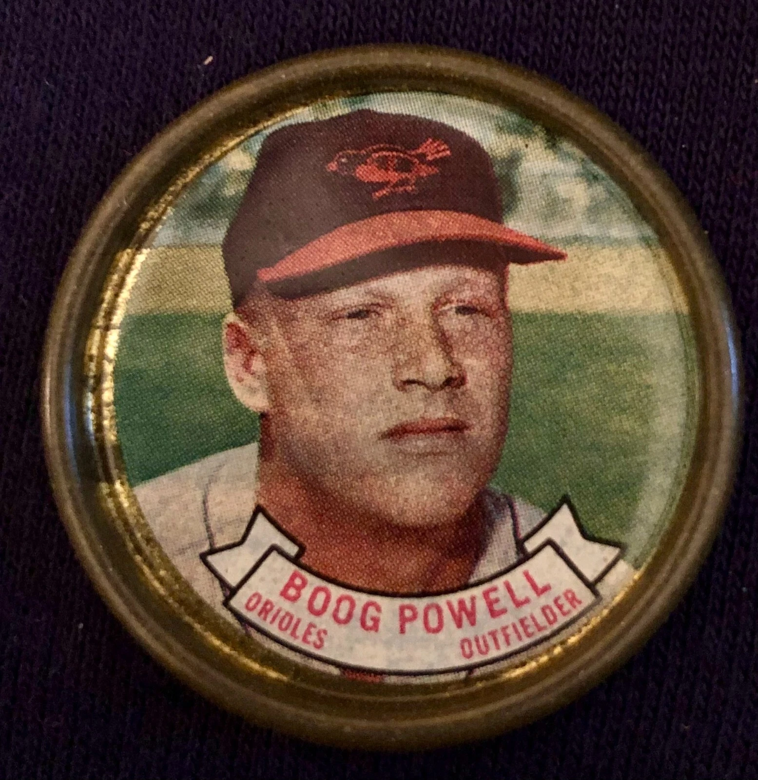 1964 Topps Coin Insert Baseball Boog Powell 1964 All-Stars #104 CF 1624