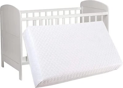 Eco-Breathable Ultra Fibre Zip Cover All Sizes Baby&Toddler Quilted Cot Mattress