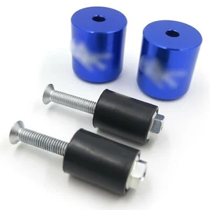 Barra de mano azul extremo de goma para 1999-2012 Suzuki GSXR 600 750 1000 GSX1300R Hayabus - Imagen 1 de 4