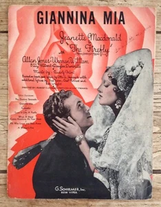 Spartiti per pianoforte vintage: Giannina Mia 1912 & 1937 - Foto 1 di 4