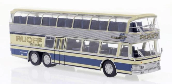 Brekina Reisebus Neoplan Doppeldecker Ruoff 58294 - Bild 1 von 1