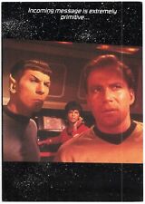 Classic Star Trek Mr. Spock & Captain Kirk Greeting Card 1987 #252092 NEW UNUSED