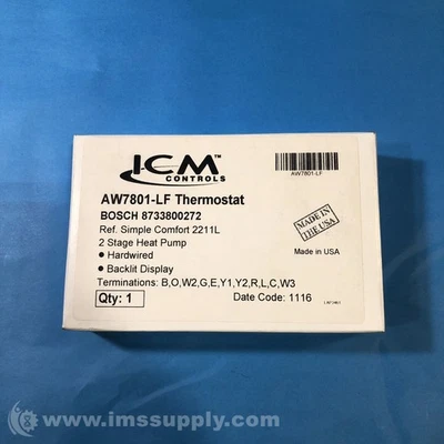 Bosch 8733800272 AW7801 LF Thermostat FNOB - Image 1 of 4