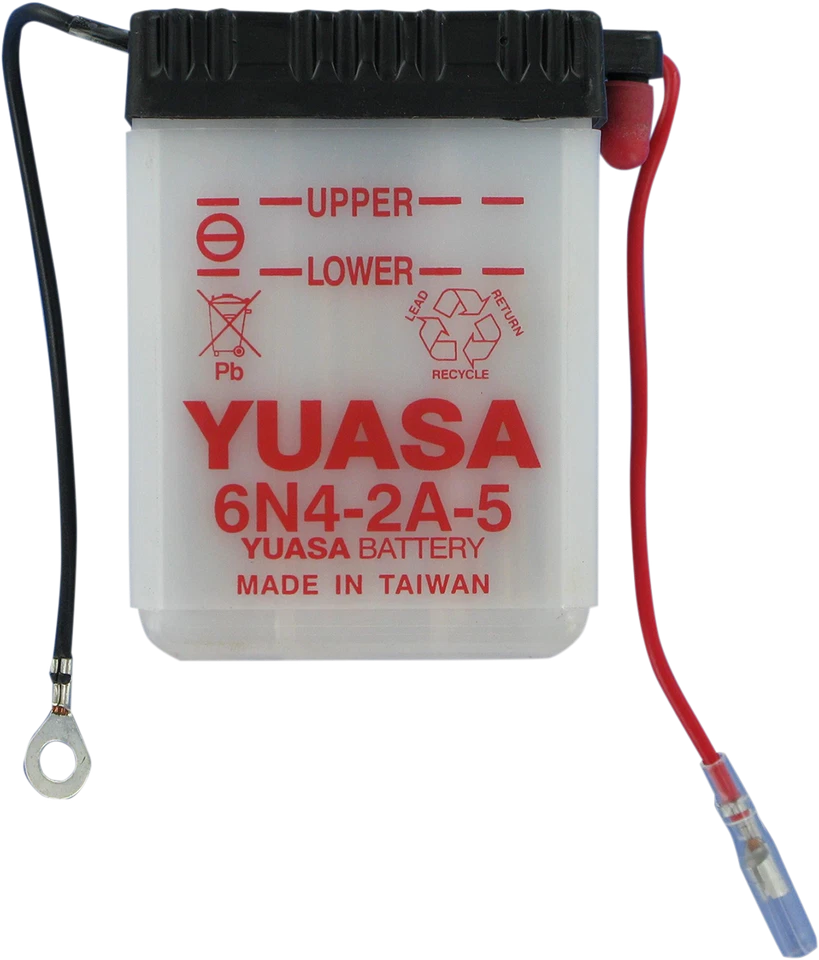 YUASA - YUAM2645A - Battery - Y6N4-2A-5 for Yamaha DT 100 80 GT Trail YSR 50 LB  - Image 1 of 1