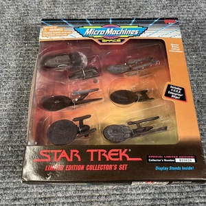 Micro Machines Star Trek Space Limited Edition Collectors Set Bronze Colored New - Picture 1 of 5