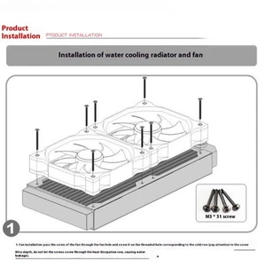 LP22-120 Small Water Cooling Radiator Aluminum Radiator for Drain - Afbeelding 1 van 10
