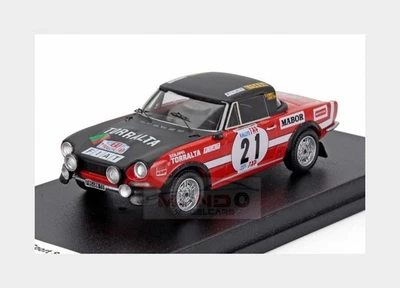 1:43 TROFEU Fiat 124 Sport Spider 1600 #21 Rally Tap 1973 Carpinteiro TRFDSN313 - Image 1 of 2