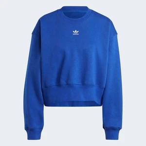Adidas Adicolor Essentials Fleece Crew Sweatshirt Damen Blau - Bild 1 von 5