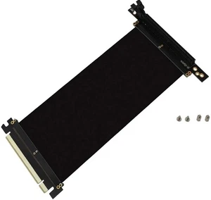 YF-1603-PCIE02 PCIE 16x Cable Extension Riser 90 Degrees 20cm 7.82" - Picture 1 of 7