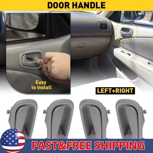 For 1998 1999 2000 2001 2002 Toyota Corolla Front Door Handle Inside Interior 4X - Picture 1 of 20