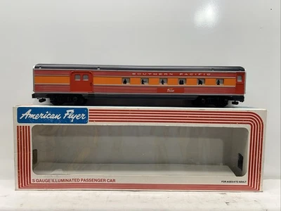 S Scale American Flyer 4-9500 SP Southern Pacific Combine Passenger Car New - Image 1 of 4