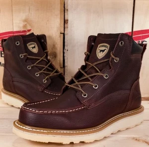 Irish Setter Ashby Work Boot Men’s Size 12 , 6" Soft Toe Full Grain Leather - Picture 1 of 5