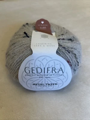 Gedifra Metal Tweed Yarns/ Skeins #00759 Alpaca Blend - NEW - Image 1 of 4