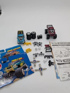 Hot Wheels Mechanix Dodge Ram 1500 Ford F-150 1997 Vintage Diecast Build - Picture 1 of 16