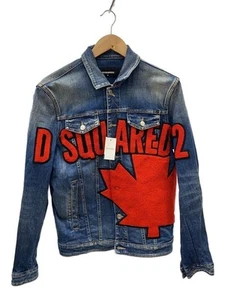 DSQUARED2 G jacket 48 cotton IDG plain s74am1241 Used - Picture 1 of 6