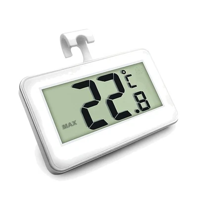 Kühlschrankthermometer, Digital, , LCD-Anzeige, Gefrierschrank, Innen, Außen,... - Bild 1 von 4
