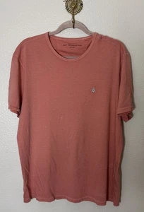 John Varvatos Men's Coral Pima Cotton Crewneck T- Shirt Size L - Picture 1 of 6
