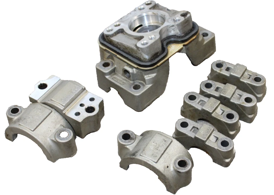 03\08 E65 E66 BMW 760I 760LI N73 TAPA ÁRBOL DE LEVAS ADMISIÓN Y ESCAPE IZQUIERDO MOTOR Foto 1 de 4