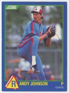 1989 Score Hottest 100 Rising Stars #63 Randy Johnson EX/NM ROOKIE - Picture 1 of 2