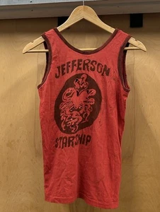 RARE Vintage 1975 Jefferson Starship Hawaii Band Tee Concert Tank Size XS/Small - Picture 1 of 13