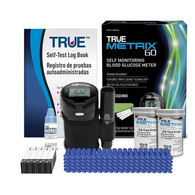 MEJORES Detección De Diabetes Con El Kit De Prueba Con Medidor Glucosa NUEVO. Foto 1 de 4