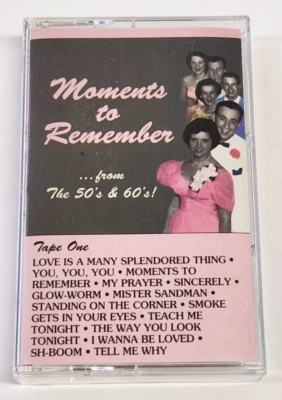 Moments to Remember from the 50s & 60s! Cassette Tapes 1-3 (1992) - Image 1 of 4