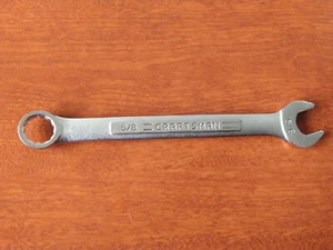 CRAFTSMAN USA VV44697, 5/8" COMBINATION WRENCH, 7.75 LONG, 12 POINT. - Picture 1 of 12