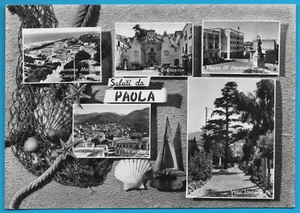 Cosenza Paola Saluti FG cartolina vintage postcard postkarte MA2031 - Imagen 1 de 2
