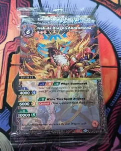 Nebula Dragon Andromeda Battle Spirits Saga Promo ST01-001 Set Arte Antiguo Sellado - Imagen 1 de 5