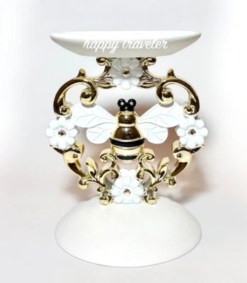 Pedestal Candelabro Bath & Body Works Elegante ABEJA 3 Mechas NUEVO CON ETIQUETAS - ENVÍO GRATUITO Foto 1 de 4