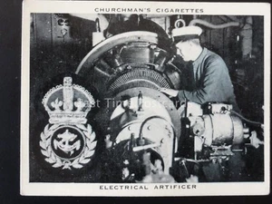 No.29 ELECTRICAL ARTIFICER The Navy at Work by Churchman 1937 - Picture 1 of 1