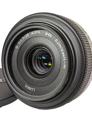 【TOP MINT】Panasonic LUMIX G 20mm F1.7H-H020 with front and rear caps - Image 1 of 4