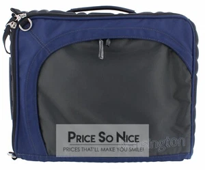 Kensington Gray/Blue Lightweight Laptop iPad Notebook 12" Case Messenger Bag NEW - Picture 1 of 7