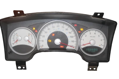 Cuadro de instrumentos velocímetro panel indicadores 06 Dodge Dakota 197.396 millas Foto 1 de 3
