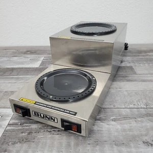 Bunn Coffee Decanter Warmer WS2 Dual SST 12882.0004 Tested Working - Picture 1 of 12