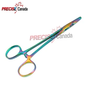 Multi-Color Rainbow Mayo Hegar Needle Holder 5.5'' Stainless Steel Instruments - Picture 1 of 2