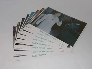 VINTAGE 1981 "LADY CHATTERLEY'S LOVER" MOVIE LOBBY CARD SET 8-8X10 INCH - Picture 1 of 9